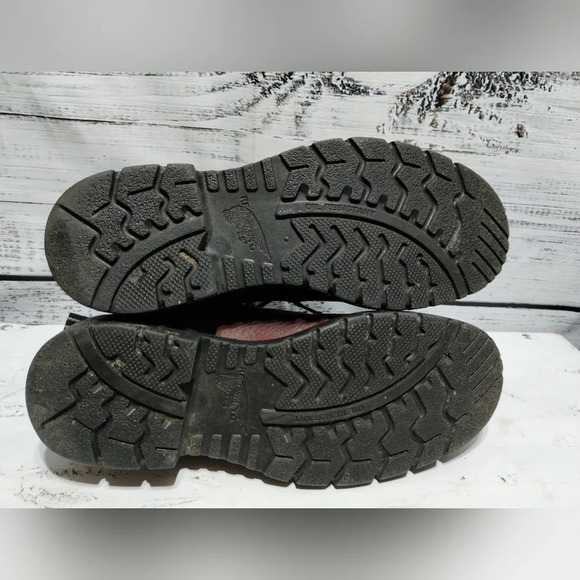 Red Wing Boots 2326 Supersole Size 9 Leather Work Utility Steel Toe Blue Collar - Picture 8 of 9